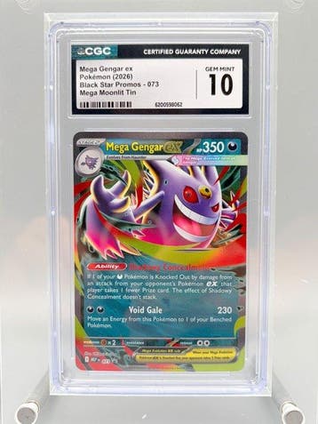 Pokémon Graded card - Mega Gengar ex - Black Star Promos -, Nieuw