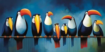 Felix van Horst - Beak Ballet (XXL)