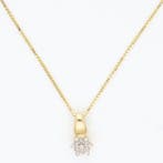Halsketting - 14 karaat Geel goud, Amelsfoort. Diamant, Nieuw