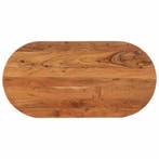 Ovaal Acacia Tafelblad 120x60cm | Tweede Kansje | Uniek H..., Verzenden, Nieuw