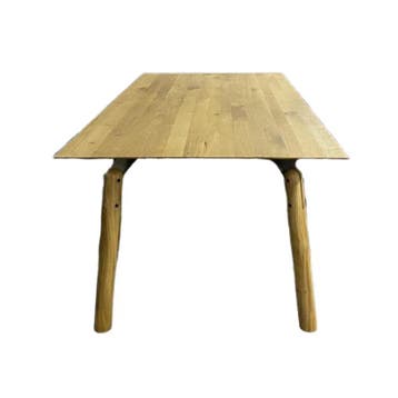 bert plantagie Eettafel Trinity - Ongebruikt, Verzenden, Zo goed als nieuw, Eikenhout, 200 cm of meer