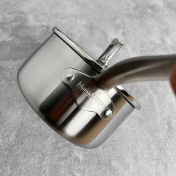 Mauviel - Pot - roestvrij staal - roestvrijstalen stoofpot, Antiek en Kunst