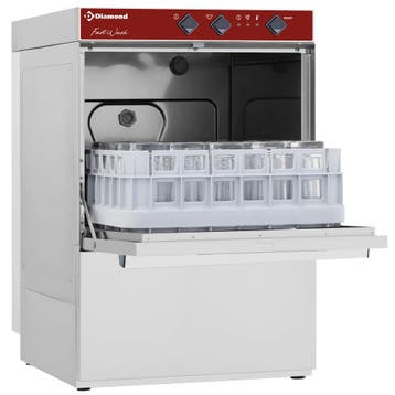 Glazenspoelmachine | FAST WASH | Mand 400x400 | Afvoerpomp, Verzenden, Nieuw in verpakking