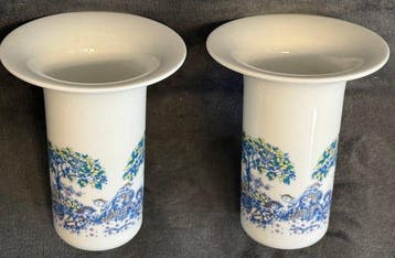 Rosenthal - Bjørn Wiinblad - Vaas (2) - Porselein -