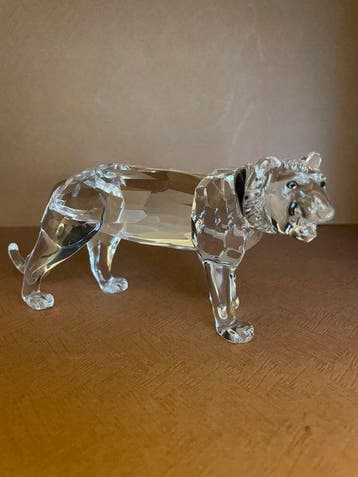 Swarovski - Beeldje - Tiger 220470 - Box + Certificate -