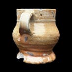 Médiéval Céramique de Raeren (Belgique) Cruche / gobelet -
