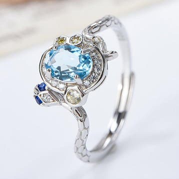 Zonder minimumprijs - Ring Zilver, Platina, Verguld -, Nieuw