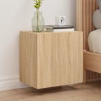 vidaXL Tv-wandmeubel 40,5x30x40 cm bewerkt hout sonoma, Huis en Inrichting, Kasten |Televisiemeubels, Verzenden, Nieuw