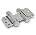 Bommer scharnier dubbelwerkend 50 mm zilvergrijs, Doe-het-zelf en Bouw, Nieuw