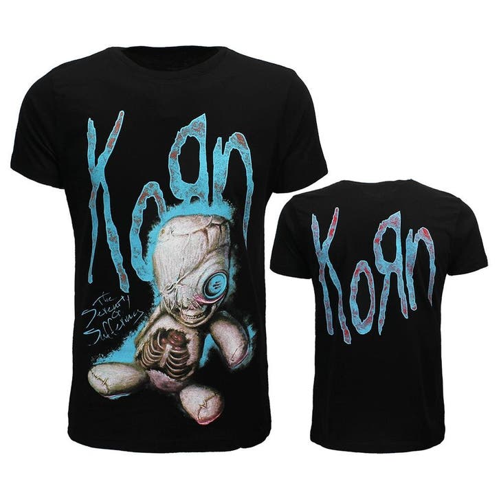 Korn SoS Doll Band T-Shirt - Officiële Merchandise, Kleding | Heren, T-shirts