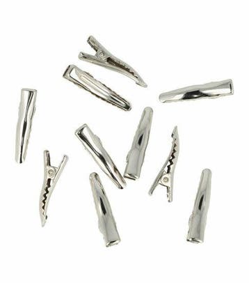 DIY Haarspeld Alligatorspeldjes 3cm – Gebogen – Metaal –