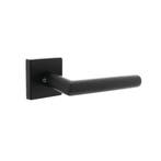 Deurklink Jura op vierkante massieve rozet 53x53x10mm rvs..., Doe-het-zelf en Bouw, Ophalen of Verzenden, Nieuw, Klink of Kruk