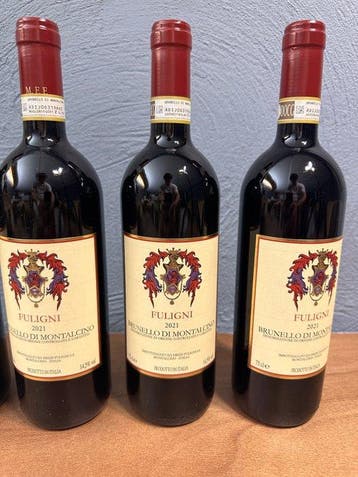 2021 Fuligni - Brunello di Montalcino DOCG - 6 Bouteilles, Nieuw