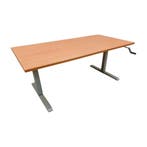 Zit Sta Bureau 160x80 cm handmatig met zwengel verstelbaar, Ophalen of Verzenden, Nieuw in verpakking