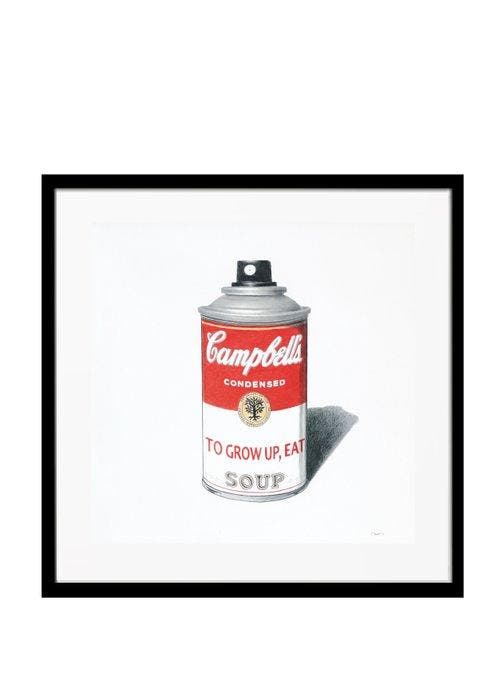 DRAS - to grow up, eat soup, Antiek en Kunst, Kunst | Designobjecten