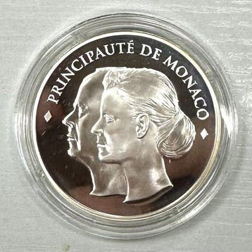 Monaco. 10 Euro 2011 Albert II et Charlène Proof