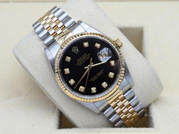 Rolex Datejust Ref. 16233 Year 2002 (Box & Papers), Rolex, Polshorloge, Ophalen of Verzenden, Zo goed als nieuw