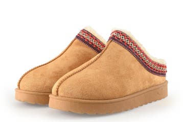 Nelson Pantoffels in maat 39 Cognac, Verzenden, Pantoffels of Sloffen