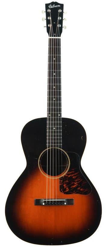 Gibson HG 00 1934 Sunburst, Verzenden, Nieuw