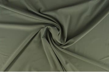10 meter lycra stof - Zilvergrijs - 155cm breed, Verzenden
