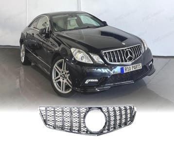 CALANDRE MERCEDES E C207 A207 09-13 NOIR CHROMÉ LOOK GTR, Verzenden, Nieuw