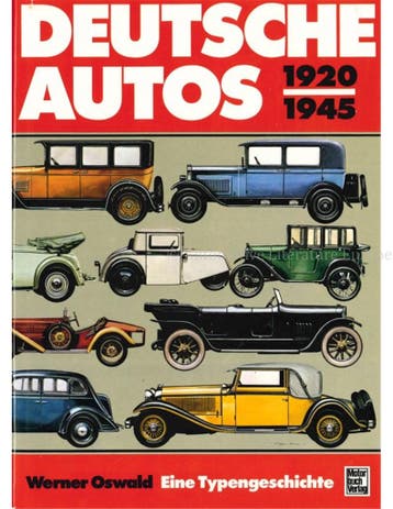 DEUTSCHE AUTOS 1920 -1945, ALLE DEUTSCHEN PERSONENWGEN DER.., Ophalen of Verzenden, Nieuw