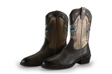 Develab Cowboy laarzen in maat 39 Bruin, Verzenden