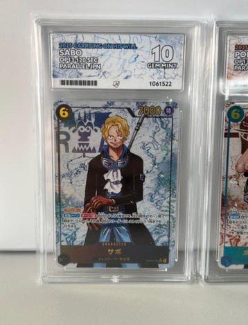 Bandai - 2 Graded card - One Piece OP13-120 SEC / OP13-119