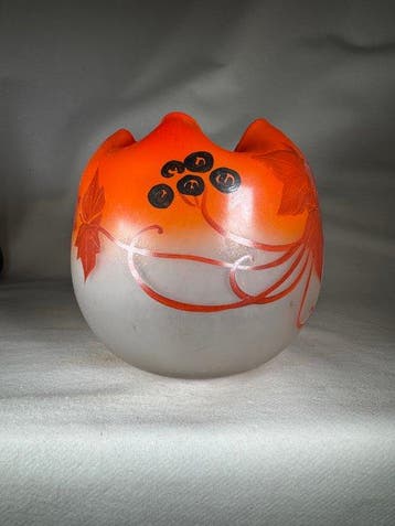 Legras & Cie. - Vaas - Glas - Art Nouveau, Antiquités & Art