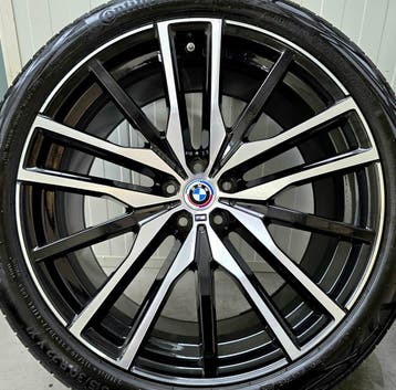 NIEUW BMW X5 G05 X6 G06 22 inch Breedset 742M Zomerbanden, Ophalen of Verzenden, Banden en Velgen