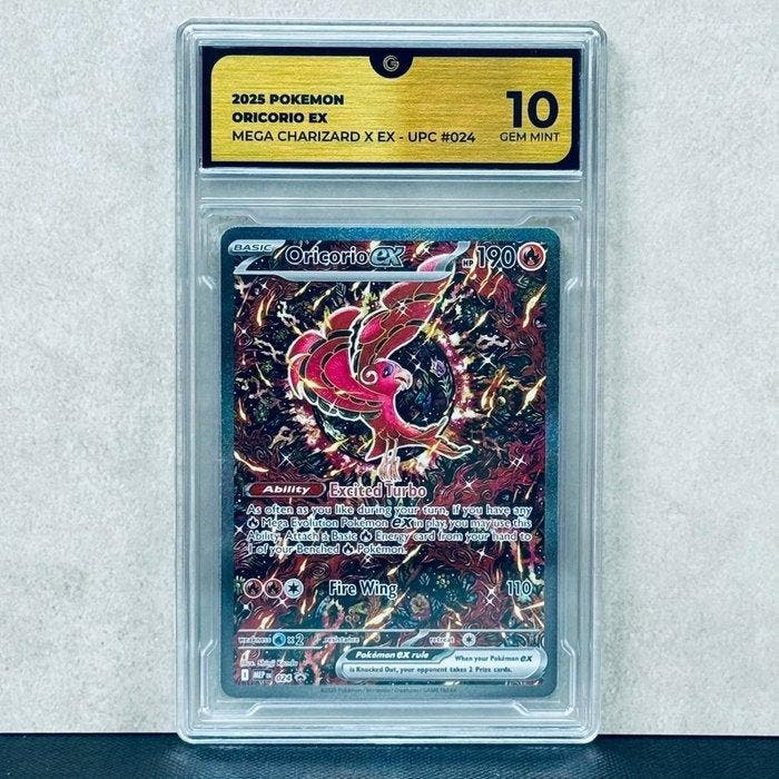 Pokémon Graded card - ORICORIO 024 - Pokémon - GG 10, Hobby en Vrije tijd, Verzamelkaartspellen | Pokémon