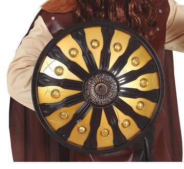 Nep Schild Spartaans 45cm, Verzenden