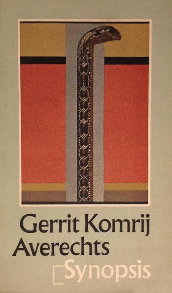 Averechts / Synopsis 9789029526937 Gerrit Komrij, Livres, Littérature, Envoi