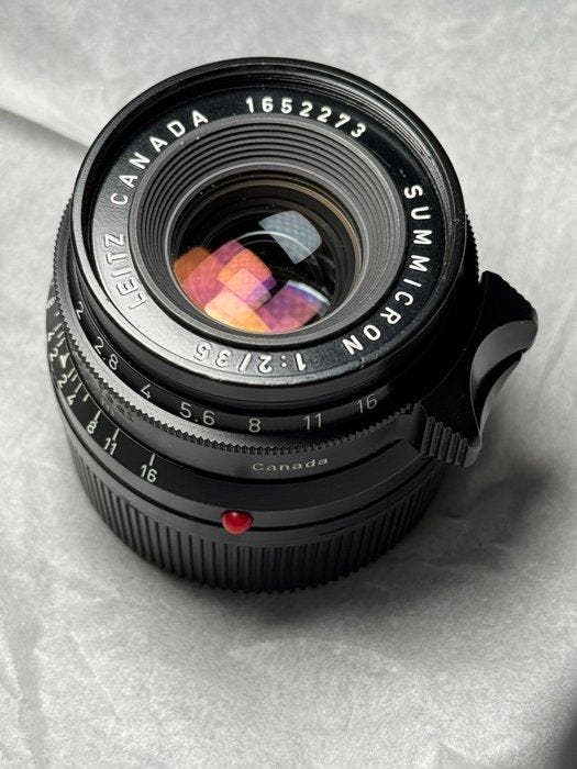 Leitz Summicron 1:2/35, n°1652273 Cameralens, Verzamelen, Foto-apparatuur en Filmapparatuur