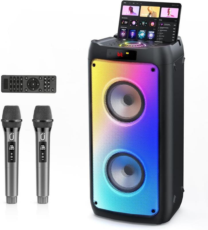 JYX Karaoke PA Systeem | 41% Korting | Retour deal, Audio, Tv en Foto, Karaoke-apparatuur, Zo goed als nieuw, Complete set, Verzenden