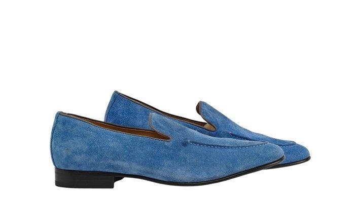 TESTONI - 8 UK - 42 IT - Pompei Loafer Shoes Suede Calf, Kleding | Heren, Schoenen