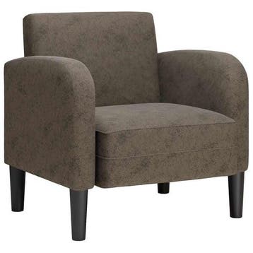 Fauteuil gris design, seconde chance a prix reduit, Maison & Meubles, Verzenden