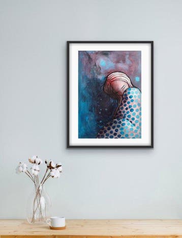 Lotte Teussink - Studio Works no. 12 – Original painting on