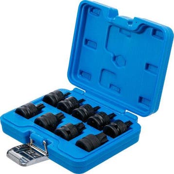 Bgs Technic krachtbit dop set  1/2 Torx T20 - T70, 9-delig, Verzenden, Nieuw