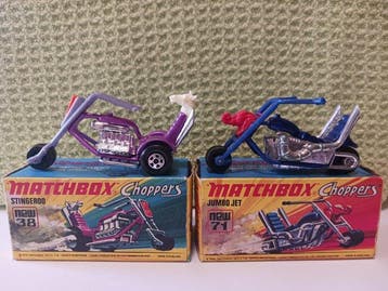 Matchbox Pas à léchelle - Moto miniature (2) - Matchbox, Nieuw