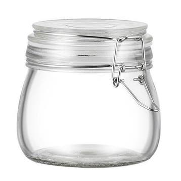 Glazen Opbergbakjes met Deksel - Weckpot Glas - 500ml - Weck, Verzenden, Nieuw
