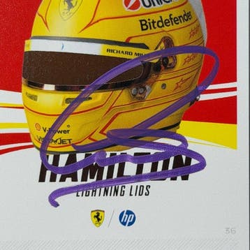 Ferrari - Topps 36 Lightning Lids Lewis Hamilton helmet, Nieuw