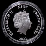 Niue. 2 Dollars 2022 AT-ST Walker 1 Oz (.999) (Zonder