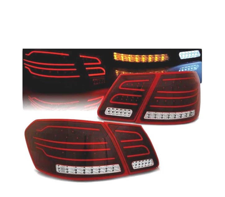 Feux Arrière Pour Mercedes W212 E-Klasa 09-13 Led Rouge Blan, Auto-onderdelen, Verlichting, Verzenden