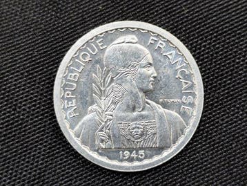 Indochine française. 10 Centesimi 1945 ESSAI