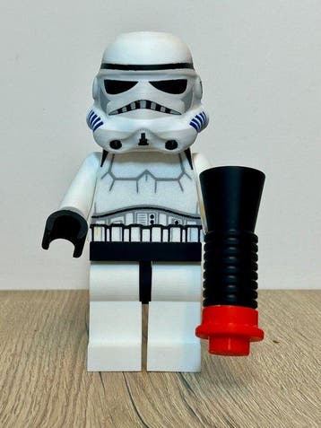 Fait maison - (MOC) Minifigure LEGO Stormtrooper grand, Nieuw