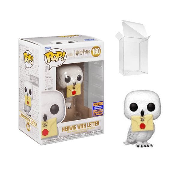 Funko Pop Harry Potter Hedwig  Letter 160 2023 Wondrous, Collections, Jouets miniatures, Envoi