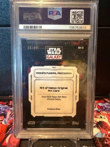 Topps - 1 Graded card - Star Wars AN-13 Foil, Original, Collections