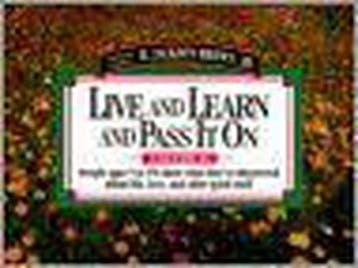 Live and Learn and Pass It on 9781558533318 H. Jackson Brown, Verzenden, H. Jackson Brown