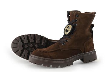 Nubikk Veterboots Meisjes in maat 33 Bruin, Verzenden, Schoenen